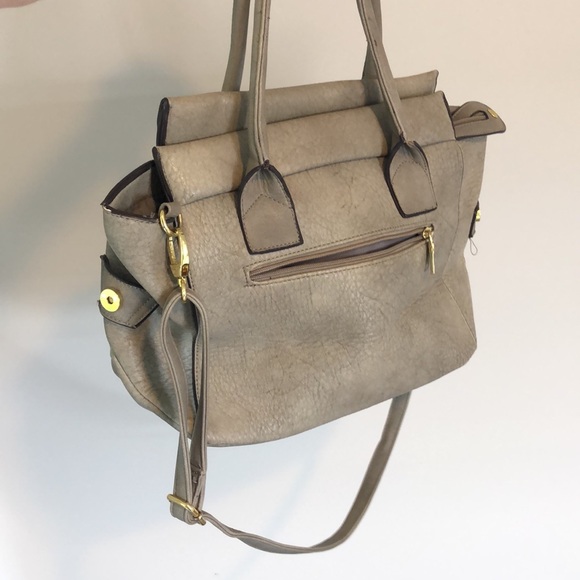 Gray medium purse-Sondra Roberts Squared brand - Picture 5 of 5